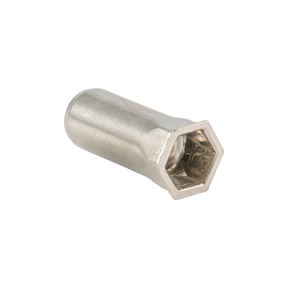 Tuerca remachadora ciega con cabeza hexagonal