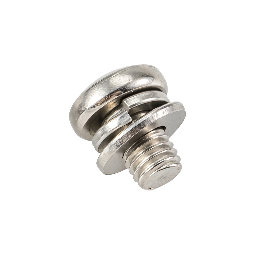 Tornillo SEMS con cabezal de bandeja empotrado transversal